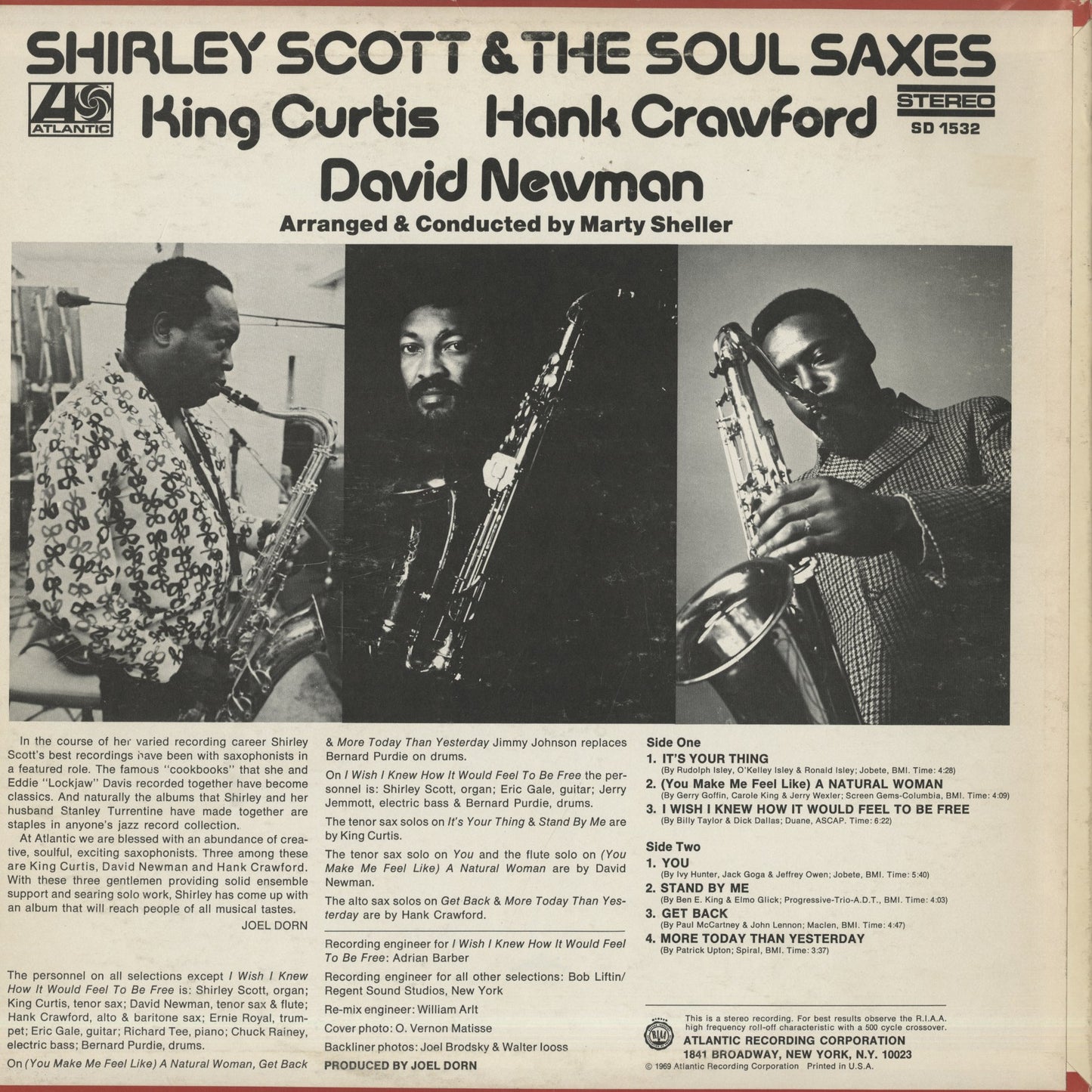 Shirley Scott / シャーリー・スコット / Shirley Scott & The Soul Saxes (SD1532)