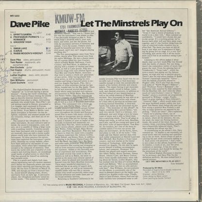 Dave Pike / デイヴ・パイク / Let The Minstrels Play On (MR5203)