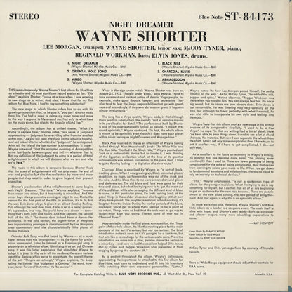 Wayne Shorter / ウェイン・ショーター / Night Dreamer (BST84173)