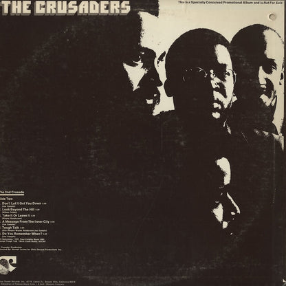 The Crusaders / クルセイダーズ / Promotional Album (BTSA 1)