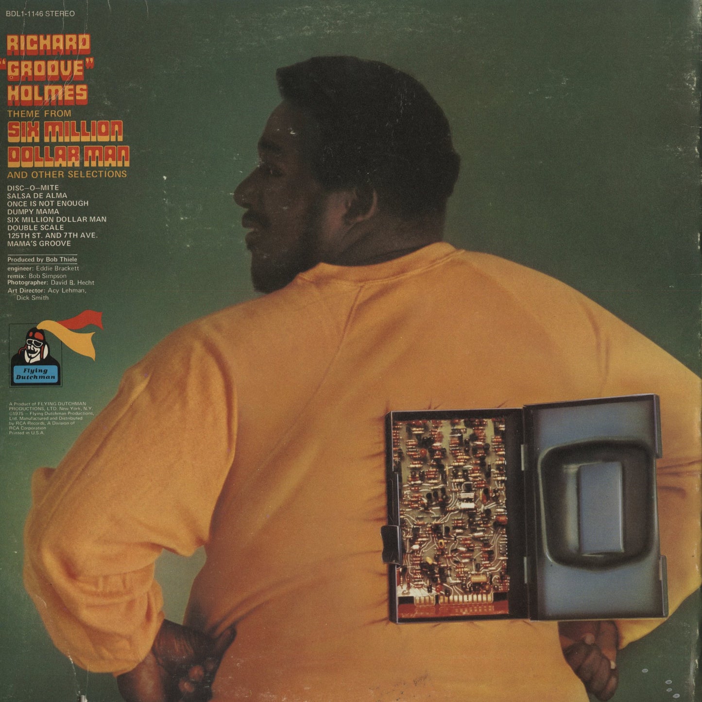 Richard Groove Holmes / リチャード・グルーヴ・ホルムズ / Six Million Dollar Man (BDL1-1146)