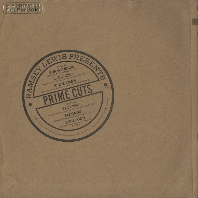 Ramsey Lewis / ラムゼイ・ルイス / Prime Cuts (AS253)