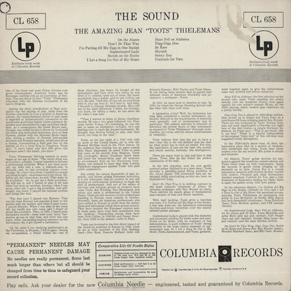 Toots Thielemans / トゥーツ・シールマンス / The Sound (CL 658)