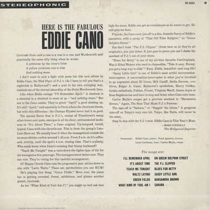 Eddie Cano / エディ・カノ / Here Is The Fabulous Eddie Cano (R9-6055)