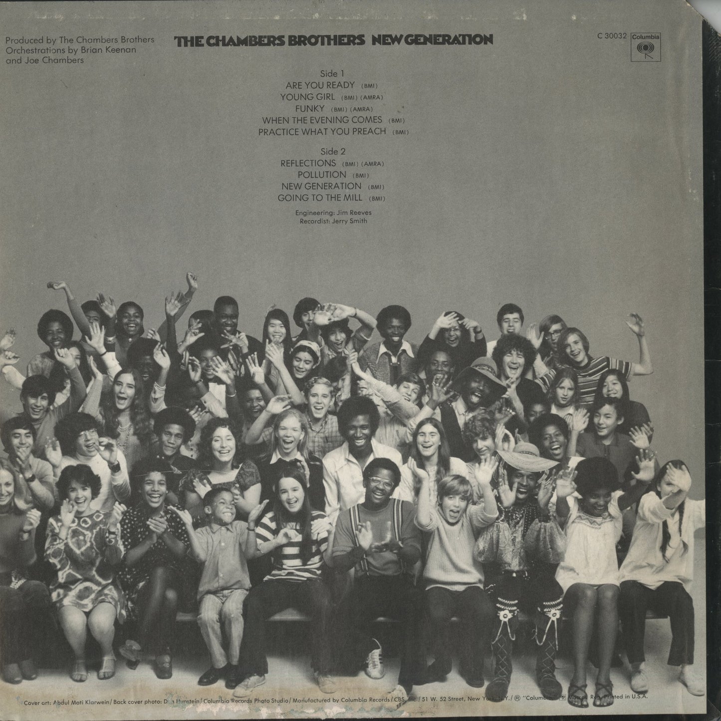 The Chambers Brothers / チェンバース・ブラザーズ / New Generation (C30032)