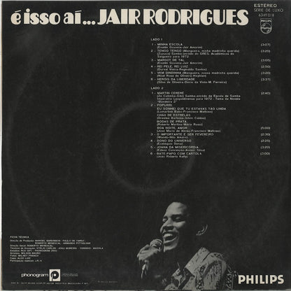 Jair Rodrigues / ジャイル・ロドリゲス / e isso ai... (6349 018)