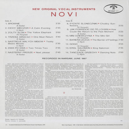 NOVI / ノヴィ・シンガーズ / Bossa Nova (EM1038LP)