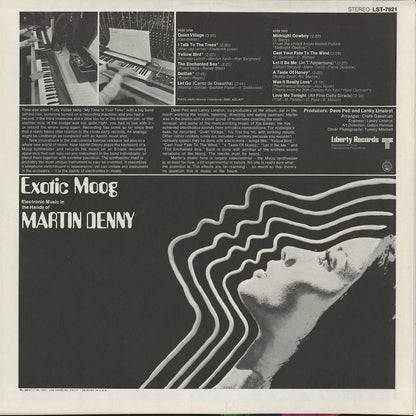 Martin Denny / マーチン・デニー / Exotic Moog ( LST-7621 )