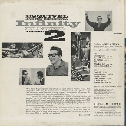 Esquivel / エスキヴェル / Infinity In Sound Volume 2 (LSP-2296)