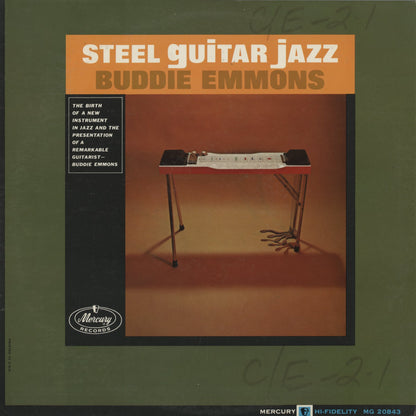 Buddie Emmons / バディ・エモンズ / Steel Guitar Jazz (MG20843)