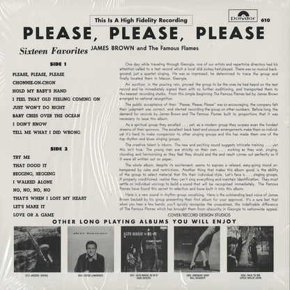 James Brown / ジェームス・ブラウン / Please Please Please