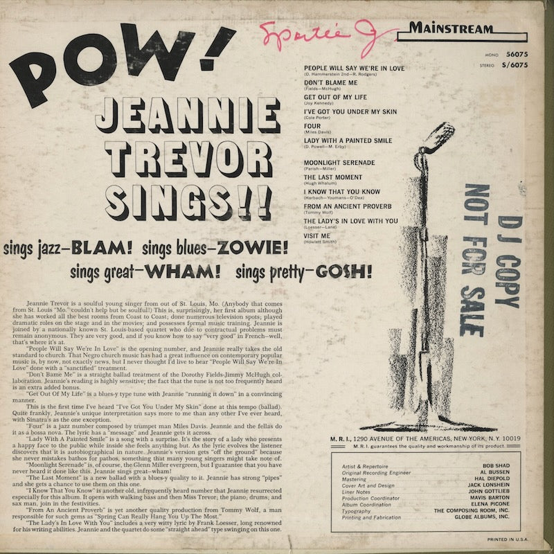 Jeannie Trevor / ジニー・トレヴァー / Pow! (56075)