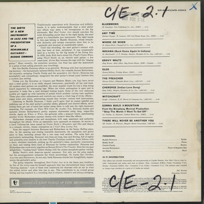 Buddie Emmons / バディ・エモンズ / Steel Guitar Jazz (MG20843)