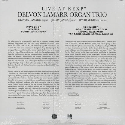 Delvon Lamarr Organ Trio / デルヴォン・ラマー・オルガン・トリオ / Live At KEXP! / CLMN 12020