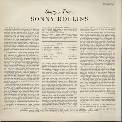 Sonny Rollins / ソニー・ロリンズ / Sonny's Time (JLP72)