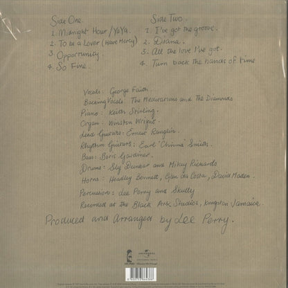 George Faith / ジョージ・フェイス / To Be A Lover - 180g Audiophile vinyl pressing (MOVLP2404)