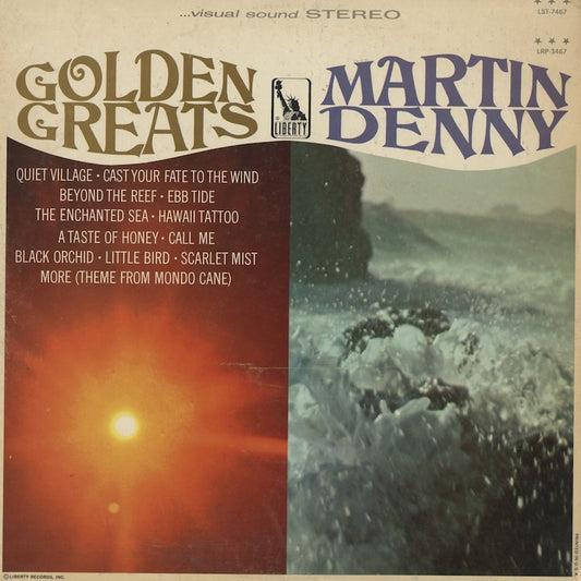 Martin Denny Golden Greats LST7467 LP 1966 USA Liberty Stereo