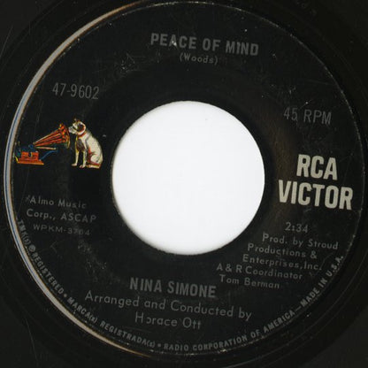 Nina Simone / ニーナ・シモン / Do What You Gotta Do - Peace of Mind -7 (47-9602)