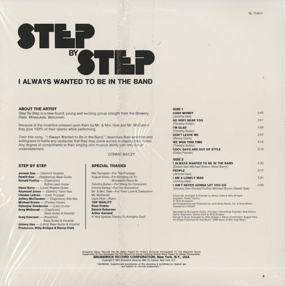 Step By Step / ステップ・バイ・ステップ / I Always Wanted To Be In The Band