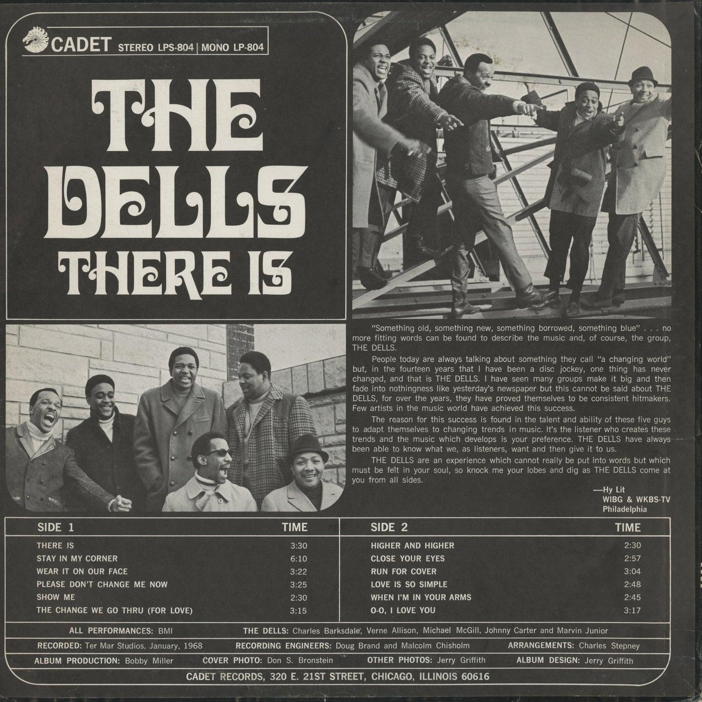 The Dells / デルズ / There Is (LPS 804)