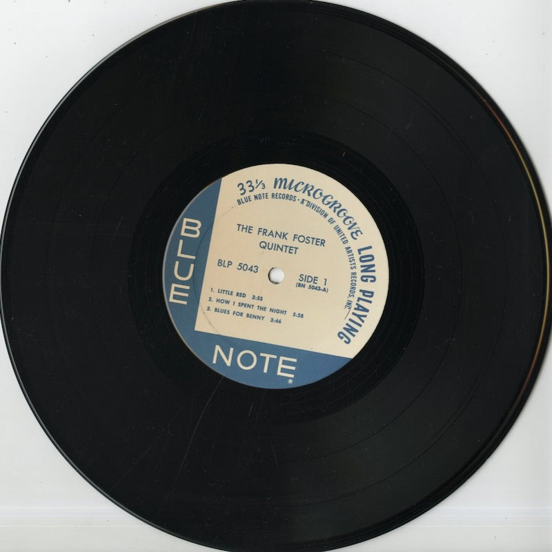 Frank Foster / フランク・フォスター / New Faces – New Sounds: Here Comes Frank Foster (BLP5043)
