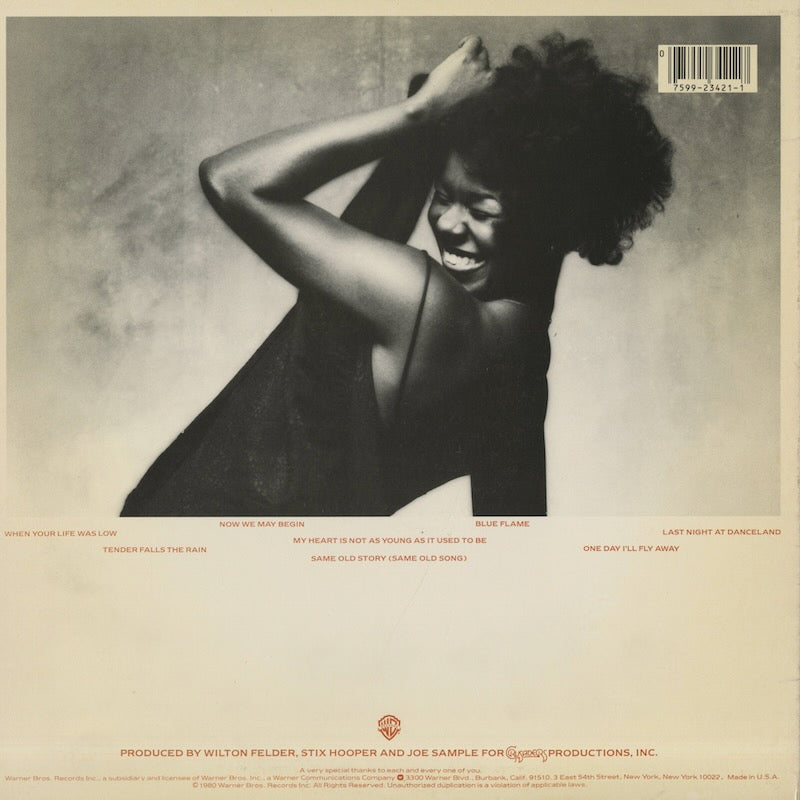 Randy Crawford / ランディ・クロウフォード / Now We May Begin (BSK3421)
