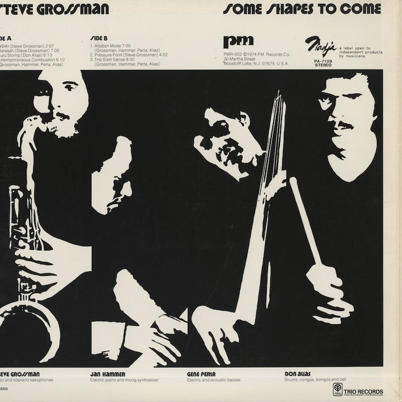 Steve Grossman / スティーヴ・グロスマン / Some Shapes To Come (PA-7109)