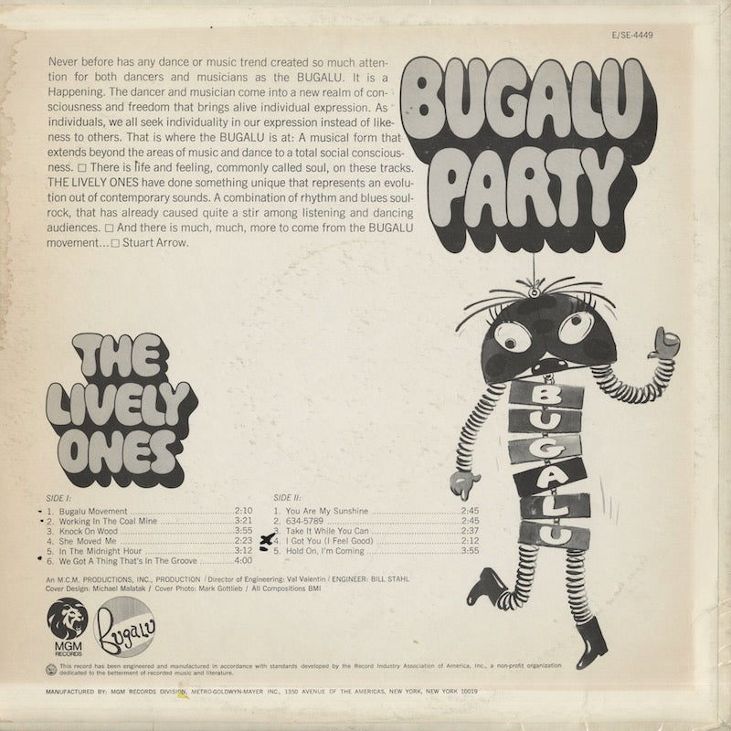 The Lively Ones / ライヴリー・ワンズ / Bugalu Party (E-4449)