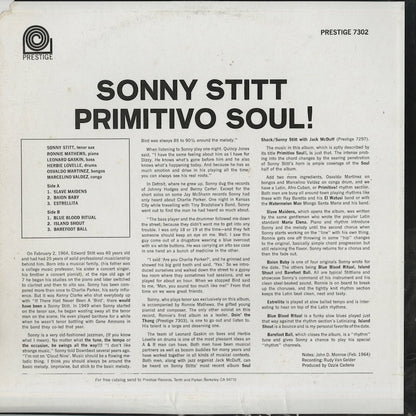 Sonny Stitt / ソニー・スティット / Primitivo Soul! (PR7302)
