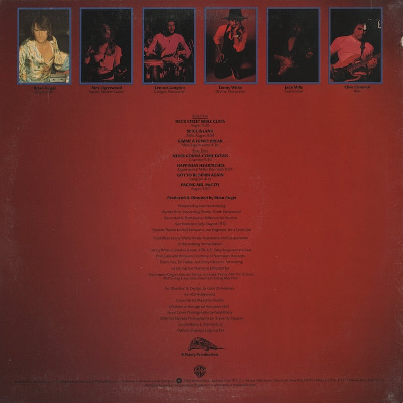 Brian Auger / ブライアン・オーガー / Happiness Heartaches (BS2981)