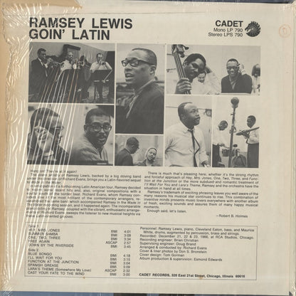 Ramsey Lewis - Goin' Latin (LPS790) 1967 US Cadet｜中古LP