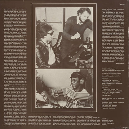 Tete Montliu / テテ・モントルー / Tootie's Tempo (SCS 1108)
