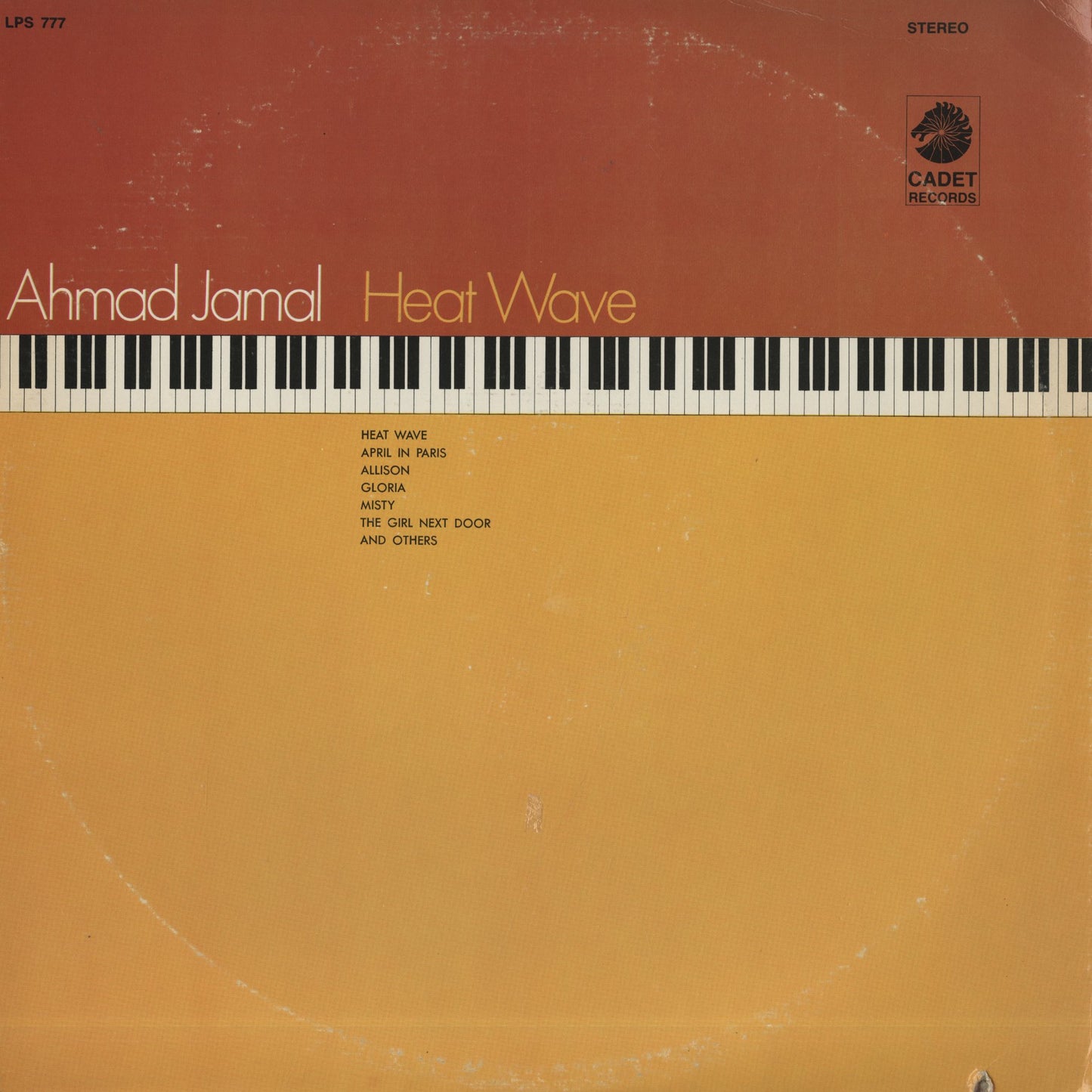 Ahmad Jamal / アーマッド・ジャマル / Heat Wave (CA777)