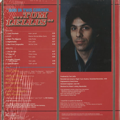 Tom Lellis / トム・レリス / And In This Corner (IC-1090)
