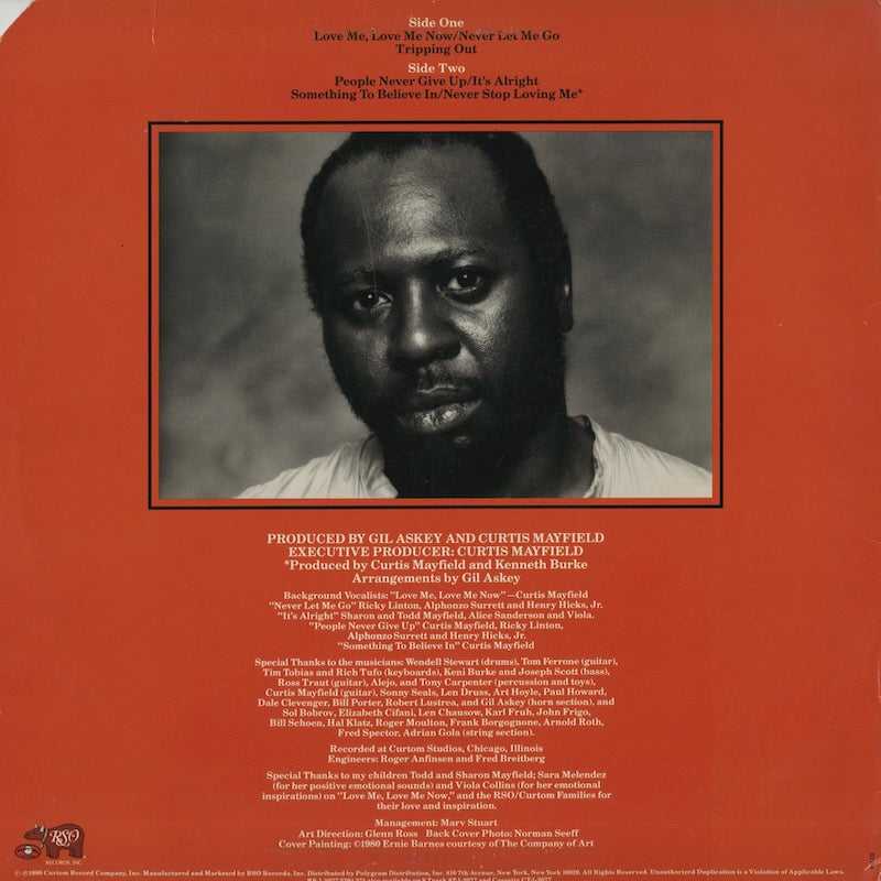 Curtis Mayfield / カーティス・メイフィールド / Something To Believe In (RS-1-3077)
