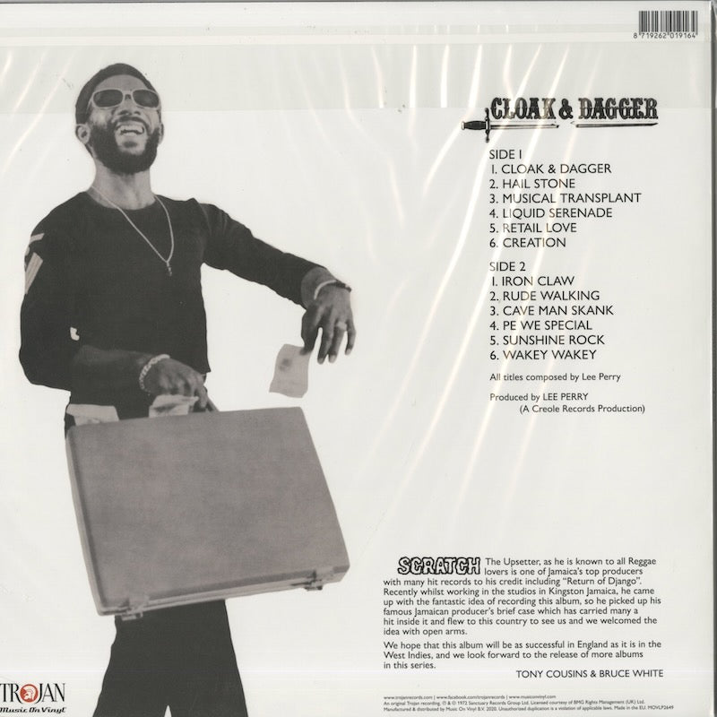 Lee Perry / リー・ペリー / Cloak & Dagger - 180g Audiophile vinyl pressing (MOVLP2649)