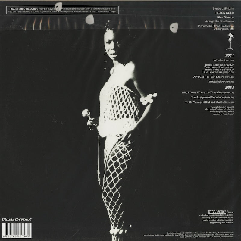 Nina Simone / ニーナ・シモン / Black Gold - 180g Audiophile vinyl pressing (MOVLP195)