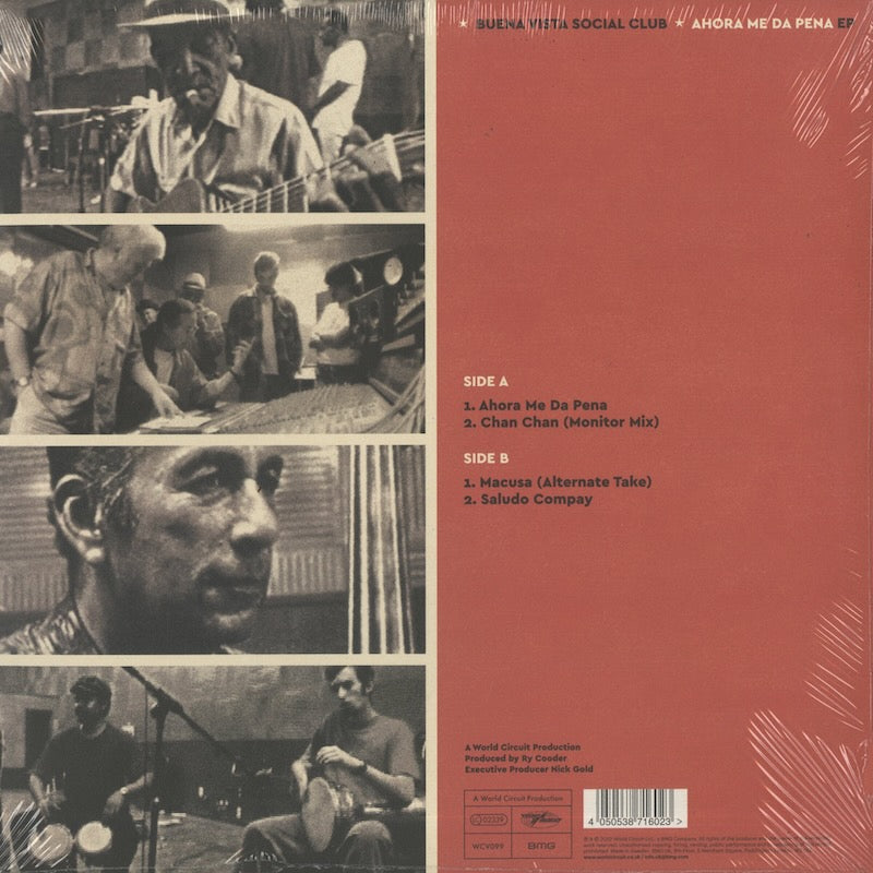 Buena Vista Social Club / ブエナ・ヴィスタ・ソシアル・クラブ / Ahora Me Da Pena EP (WCV099)