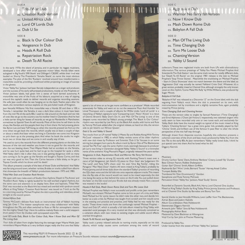 Yabby You / ヤビー・ユー / The Yabby You Sound Dubs & Versions -2LP (PSLP110)