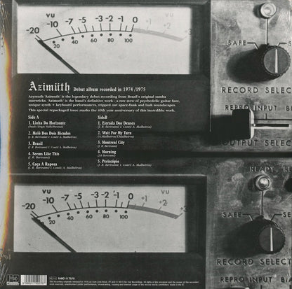 Azymuth / アジムス / Azymuth (1975)  -180g (FARO117LPX)
