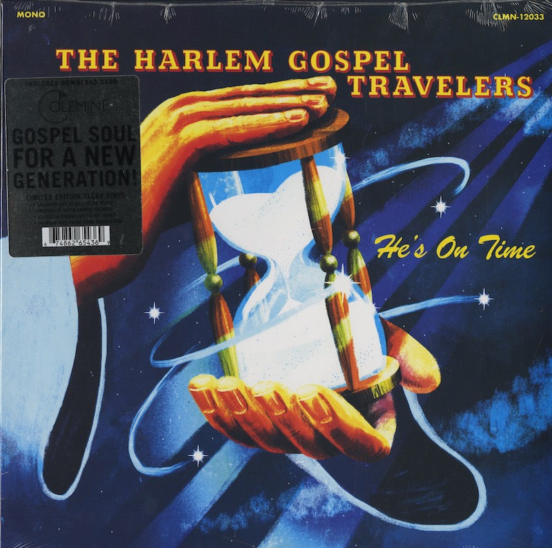 The Harlem Gospel Travelers『He's On Time』US Colemine Records LP（CLMN-12033）モダン・ゴスペル名盤
