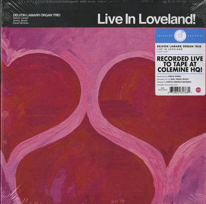 Delvon Lamarr Organ Trio / デルヴォン・ラマー・オルガン・トリオ / Live In Loveland -2LP (CLMN-12027)