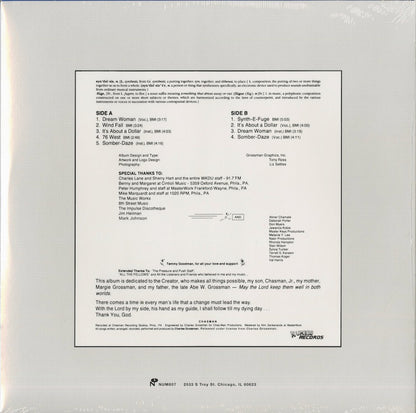 Chasman / チャスマン / Synth-E-Fuge (NUM807)