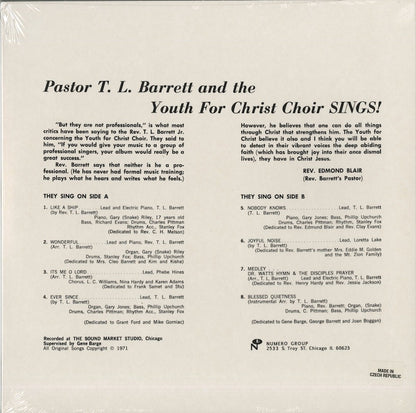 Pastor T.L. Barrett / T.L. バレット / Like A Ship...(Without a Sail) (NUM1271)