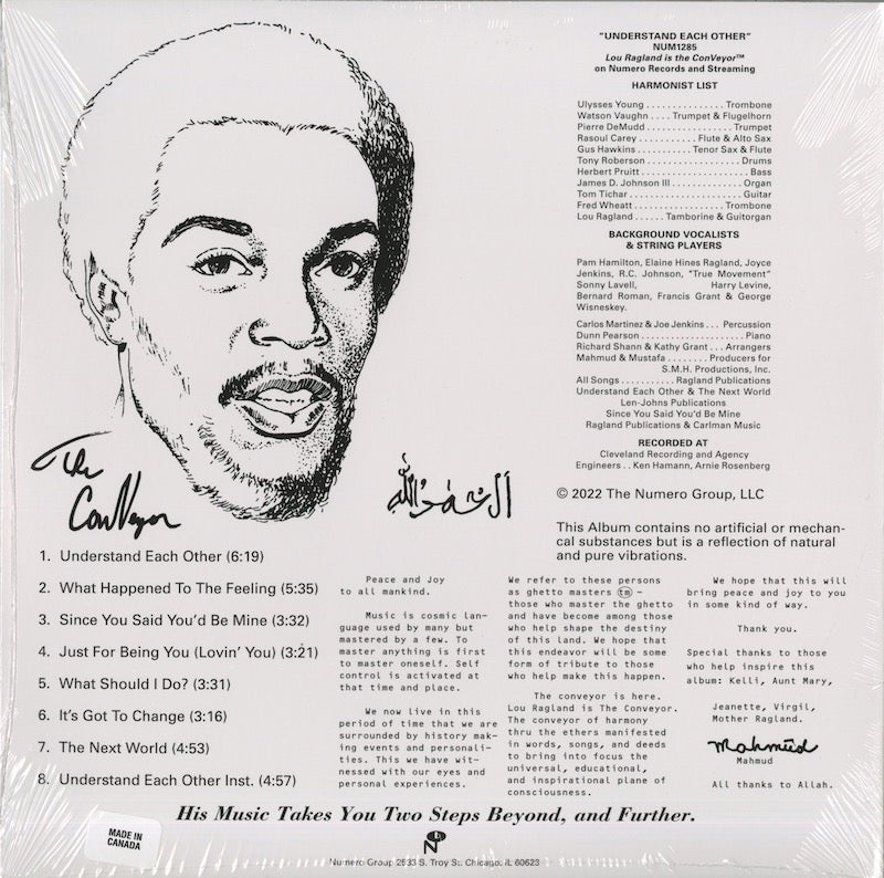 Lou Ragland – Is The Conveyor (NUM1285) 2022 US Numero Group｜新品LP