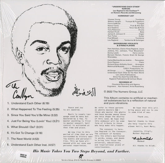 Lou Ragland – Is The Conveyor (NUM1285) 2022 US Numero Group｜新品LP