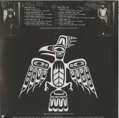 Archie James Cavanaugh - Black And White Raven (NUM 812 -c1) 2022 US Numero Group｜新品LP back
