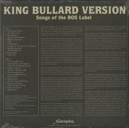 V.A. - King Bullard Version: Songs Of The Bos Label (NPH44004lp) 2013 US Numero Group｜新品LP back