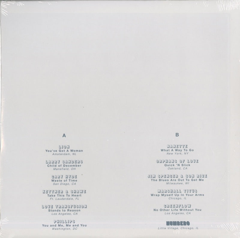 V.A. - W2NG 89.9FM (NBR009) 2018 US Numero Group｜新品LP back