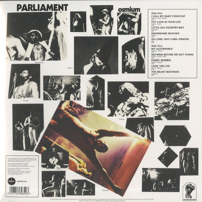 Parliament / パーラメント / Osmium (180g) (DSMREC342)